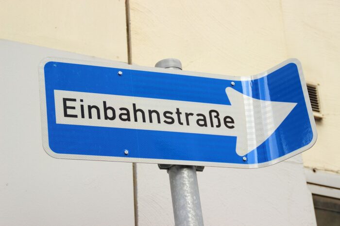 Einbahnstraße Hoppelgasse ab 25.09.2023
